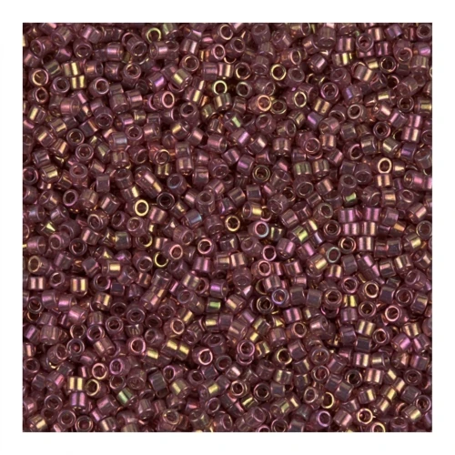 Miyuki Delica 15/0 DBS0103 - Dark Topaz Rainbow Gold Luster x5g