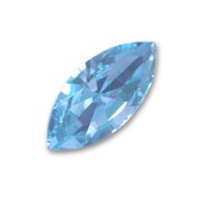 Navette PureCrystal 4228 15x7 mm Aquamarine|raw }}