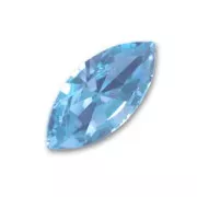 Navette PureCrystal 4228 15x7 mm Aquamarine