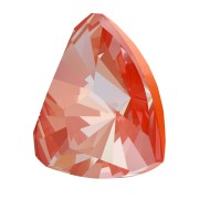 Cabochon triangle PureCrystal 4799 9 mm Crystal Orange Glow Delite x 1