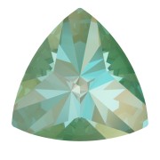 Cabochon triangle PureCrystal 4799 9 mm Crystal Silky Sage Delite x 1