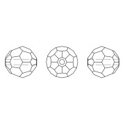 Perles rondes  PureCrystal 5000 6 mm Amethyst Shimmer x6