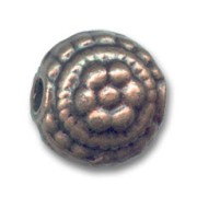 Bombée métal  12 mm cuivré vieilli x1|raw }}