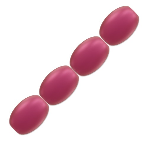 Perles nacrées PureCrystal Grain de riz - 5824 4 mm Mulberry Pink Pearl x20