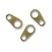 Attaches ovales 6x3 mm bronze x144