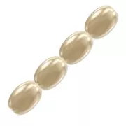 Perles nacrées PureCrystal Grain de riz - 5824 4 mm Gold Pearl x20