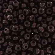 Preciosa Perles rocailles 9/0 2.5 mm - Opaque Chocolate x10g