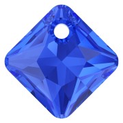 Pendentif Princess Cut PureCrystal 6431 11.5 mm Majestic Blue x1|raw }}
