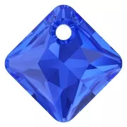 Pendentif Princess Cut PureCrystal 6431 11.5 mm Majestic Blue x1