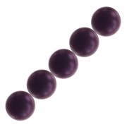 Perles nacrées PureCrystal 5810 12 mm Elderberry Pearl x4|raw }}