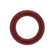 Intercalaire anneau style donuts en résine époxy 23mm - Rouge foncé x1|raw }}