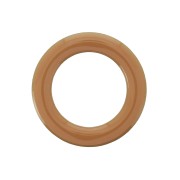 Intercalaire anneau style donuts en résine époxy 23mm Moutarde x1|raw }}