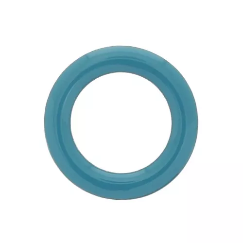 Intercalaire anneau style donuts en résine époxy 23mm Turquoise x1