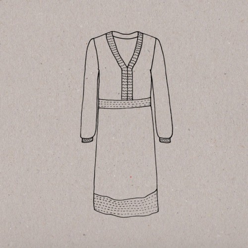 Patron de couture Femme - Aime comme marie - Aime comme Mosaïque - Robe