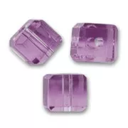 Cubes 4 mm Amethyst x15