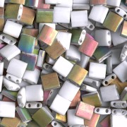 Miyuki Tila Beads 5x5x1.9 mm TL-4559- Labrador Vitrail Mat x10g|raw }}