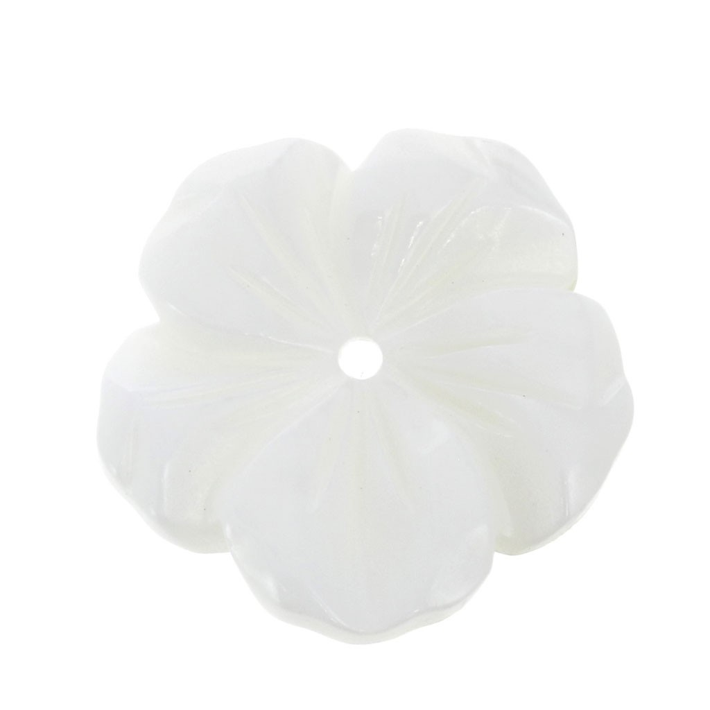 Sunmeit Lot 100 Perles Boutons en Nacre Coquillage Rond 15mm