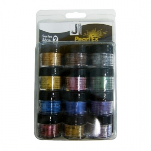 Poudre de mica pour la pâte polymère Pearl Ex  Set Series 2
