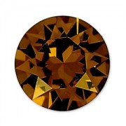 Cabochon PureCrystal 1088 2.2 mm Smoked Topaz x50|raw }}