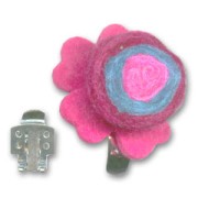 Clip amovible pour ballerine argenté x1