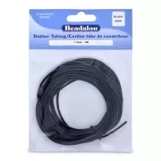 Cordon tube en caoutchouc synthétique (Néoprène) 1,7 mm x 5 m