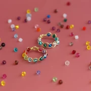 Mix de Toupies en cristal PureCrystal 5328 4 mm Découverte x100