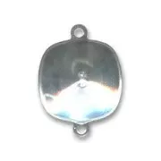 Serti intercalaire à coller pour cabochon PureCrystal 4470 12 mm - Rhodié x1