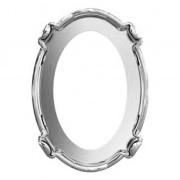 Serti griffe pour cabochon PureCrystal 4120 14x10 mm - Rhodié x1