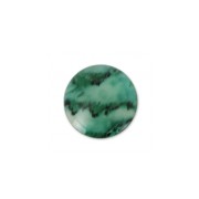 Cabochon en résine imitation pierre gemme 6 mm Green Jade x1