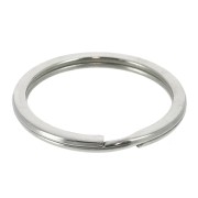 Porte clés anneau 32 mm à personnaliser - Acier inoxydable x1