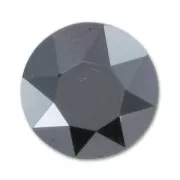 Cabochon PureCrystal 1088 8 mm Jet Hematite x1