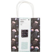 Sac en papier Paper Poetry 18x21 cm Méduses x 2