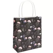 Sac en papier Paper Poetry 18x21 cm Méduses x 2