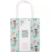 Sac en papier Paper Poetry 18x21 cm Sirènes x 2