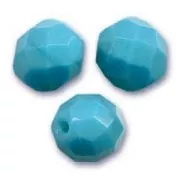 Facettes 3 mm Opaque Turquoise x50