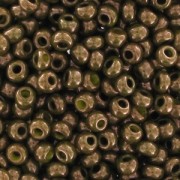 Perles rocailles Preciosa  9/0 2.5 mm - Luster Light Brown x20g