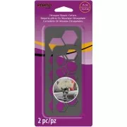 Sculpey - 2 emporte-pièces mosaïque Hexagones pour modelage et pâte polymère