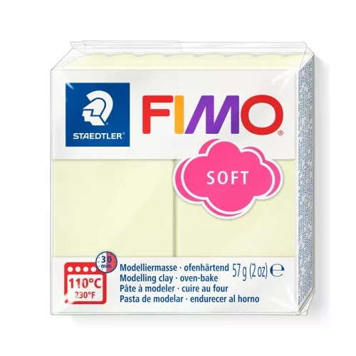 Pâte Fimo Soft 57gr Vanille (n°105)