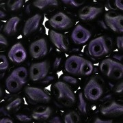 SuperDuo 2,5x5 mm Polychrome - Black Currant x10g