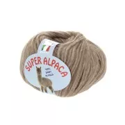 Laine Super Alpaca n°005 - 100% Naturel - Marron Clair x40g