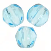 Facettes 3 mm Aquamarine x50