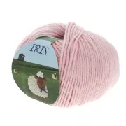 Laine Iris n°746 - Rose layette - x100g