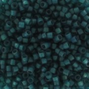 Miyuki Delica 11/0 DB0788 - Dyed Semi Mat Dark Teal x8g|raw }}