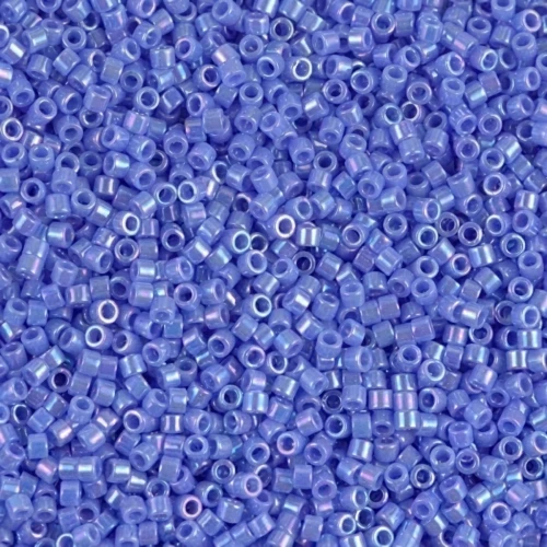 Miyuki Delica 11/0 DB0167 - Opaque Medium Blue AB x8g