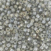 Miyuki Delica 11/0 DB0114 - Transparent Silver Gray Gold Luster x8g