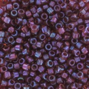 Miyuki Delica 11/0 DB0104 - Claret Rainbow Gold Luster x8g
