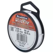 Fil nylon tressé WildFire 0.20 mm Blanc x45.8m