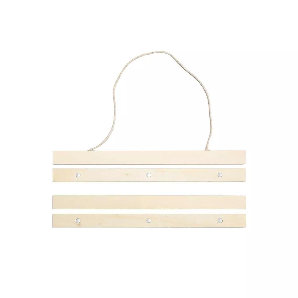 Porte Affiche Mural En Bois Aimanté 21.2 Cm Pour Broderies, Posters & Tissus Fins - Perles & Co