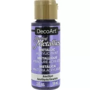 Peinture acrylique métallique - DecoArt Dazzling Metallics - Amethyst x59 ml