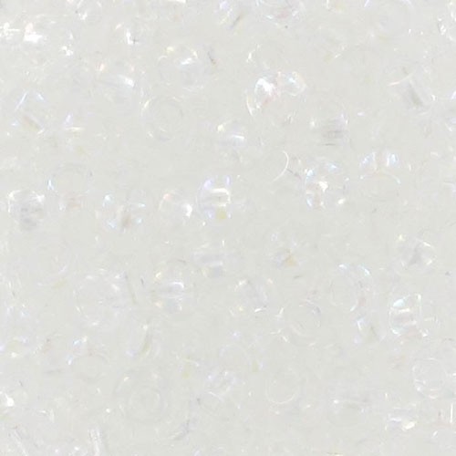 Perles rocailles Preciosa  11/0 2 mm - Crystal AB x250g